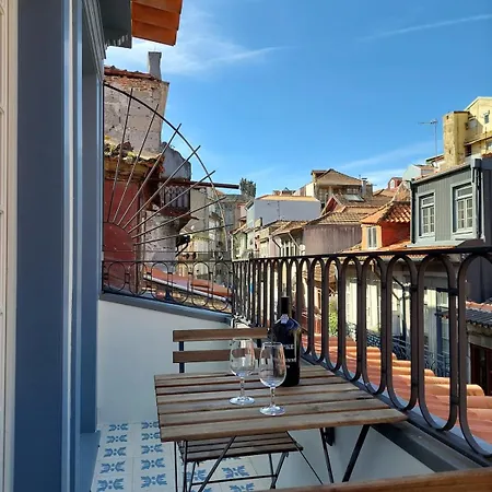 Balcony Panoramic View Flat G By Casaporto207 Apartment Porto