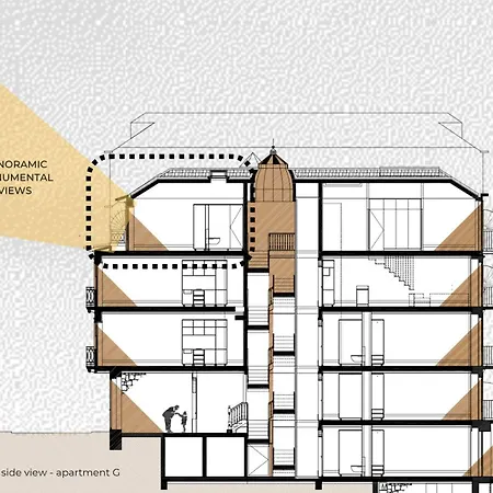 شقة Boutique Private Terrace Monumental View بورتو